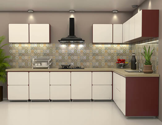 L Shaped Modular Kitchen Designs, What Is An L Shaped Kitchen