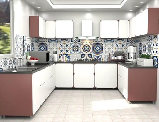 U Shaped Modular Kitchen Design & Services | Rasoe Kitchen